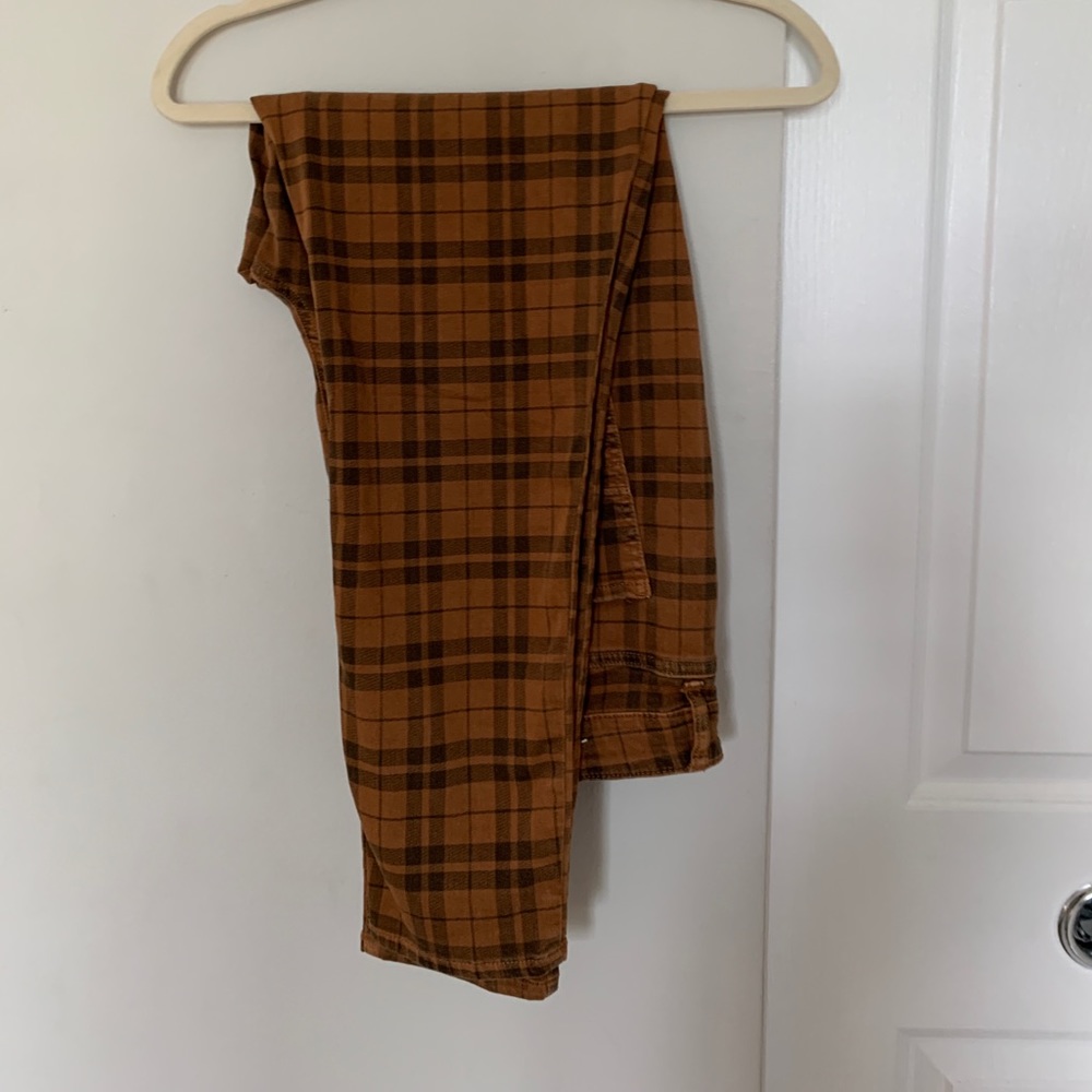 Plaid pants